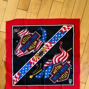 Harley Davidson flag bandana
